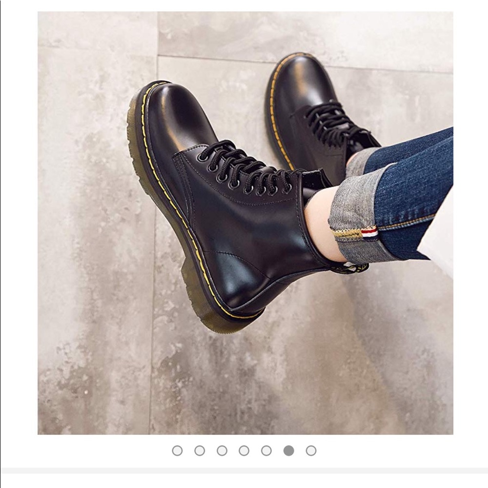 Woman’s combat boots